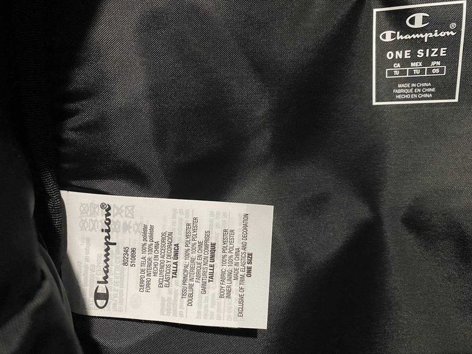 Рюкзак Champion, новий. Чорний.