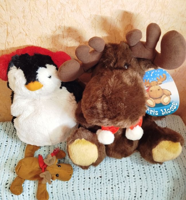 М'які різноманітні іграшки для подарунків