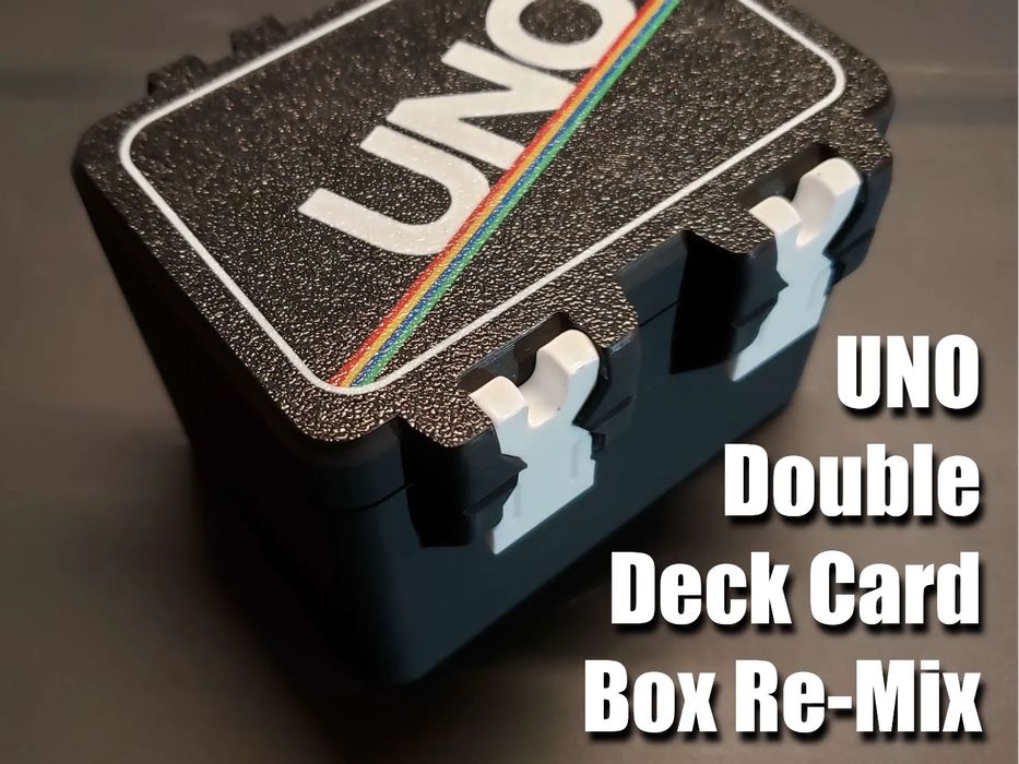 Caixa para Dois Baralhos de Cartas - SnapLock Re-Mix