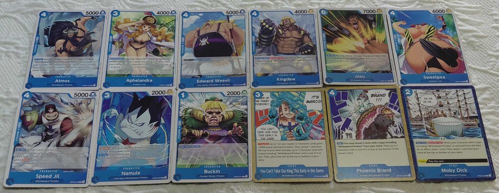 Lote De 82 Cartas One Piece TCG OP08