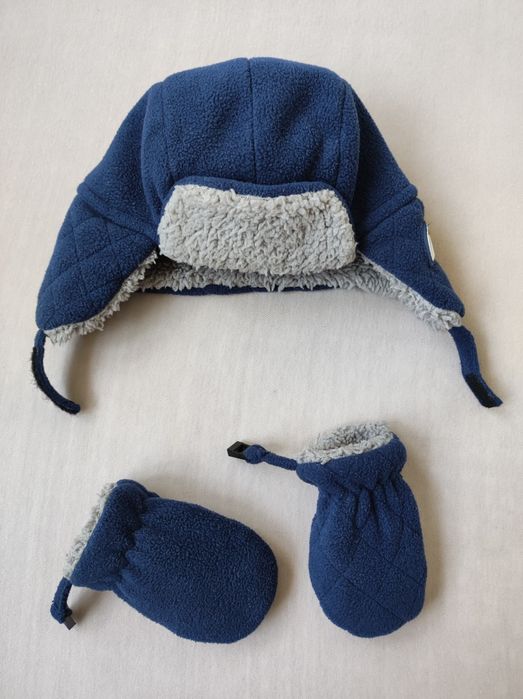 Chłopięca zimowa czapka r.68