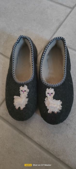 Kapcie damskie ocieplane Lama 36-41