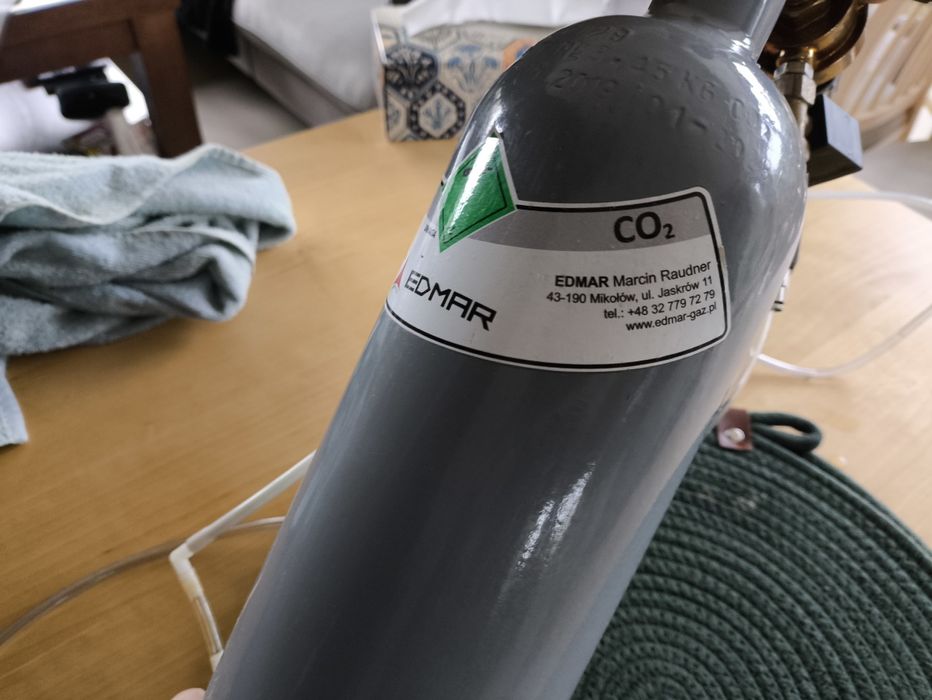 Zestaw co2 do akwarium