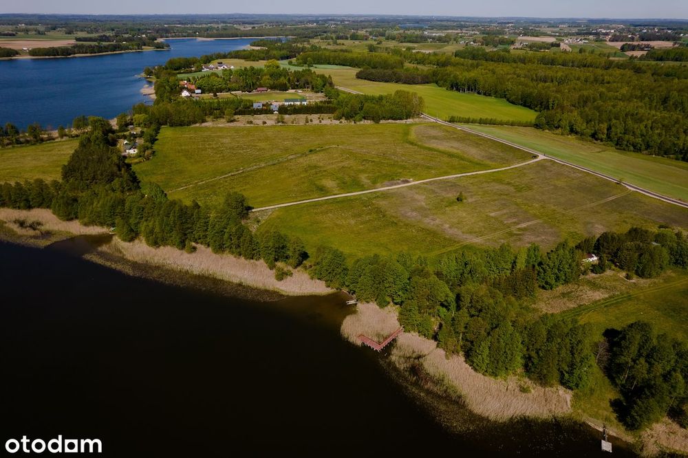 Działka budowlana 9 767 m2 z własną linią brzegową J. Gremzdy Polskie