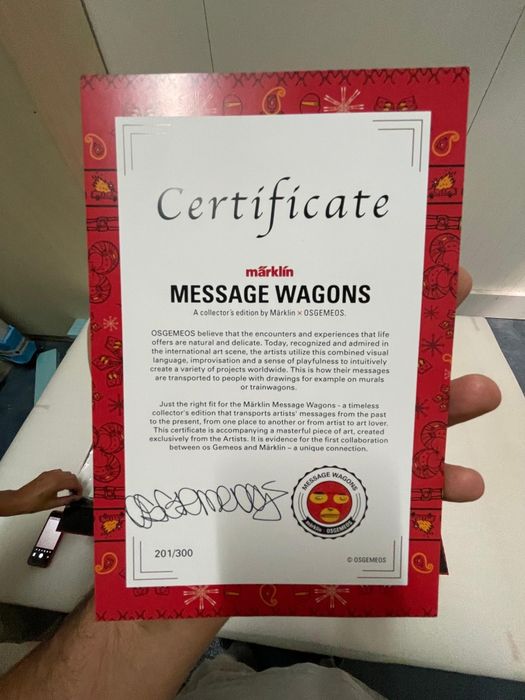 OsGemeos - Message Wagon H1