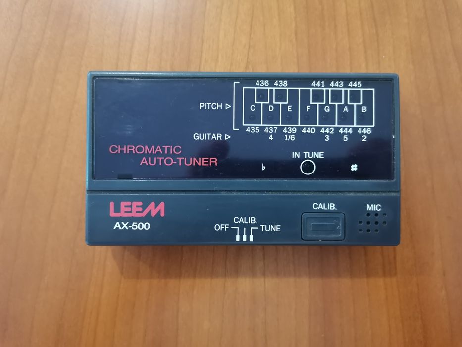 Leem AX-500 Chromatic Auto-Tuner para Guitarra Algés, Linda-A