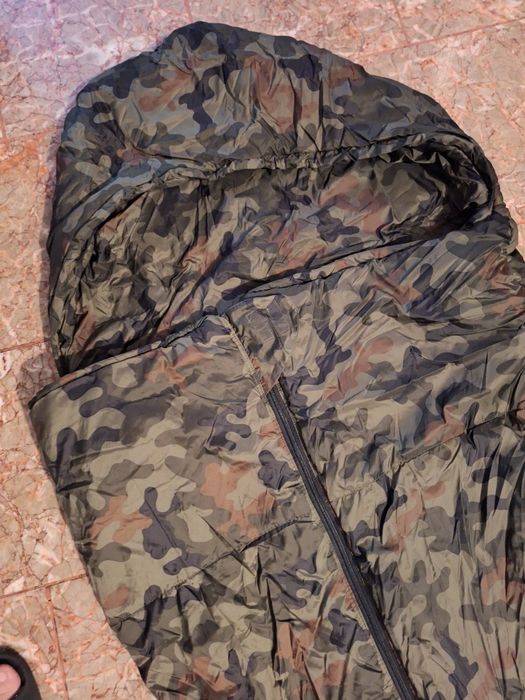 Śpiwór jesienny moro