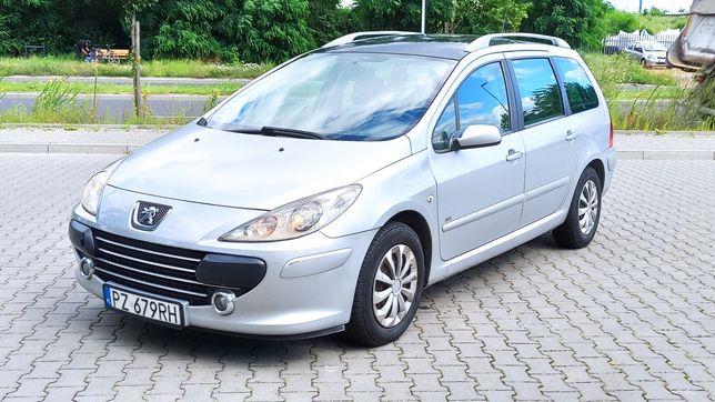 Peugeot 307 SW 1,6 HDI klimatyzacja panorama 2006r Zamiana