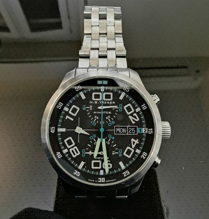 PACK de 3 Cronógrafos, VOSTOK, NB YAGER e Seyko