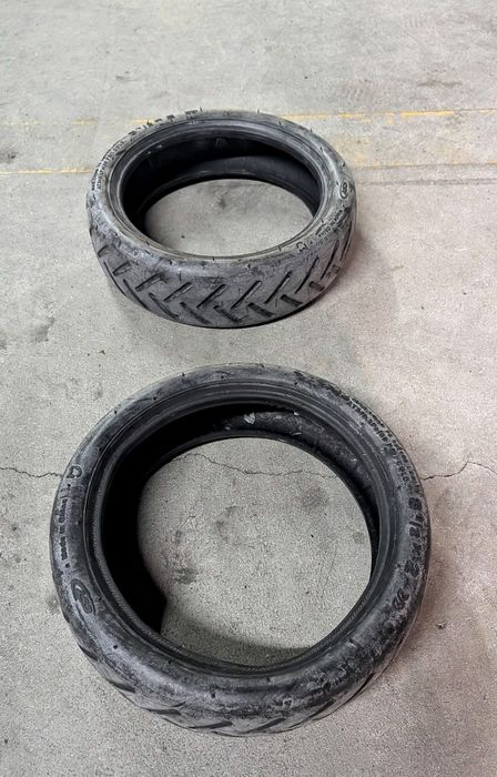 2 Pneus Originais Xiaomi M365 – Pouco Uso (~150 km)