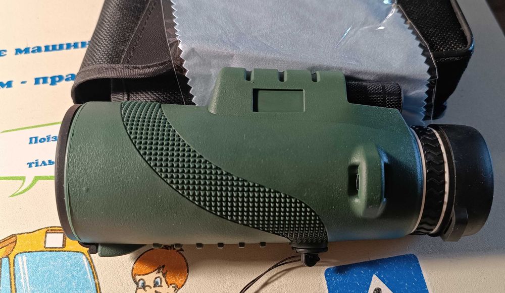 Труба телескоп Монокуляр HD 80х100 7 крат лінзи скло