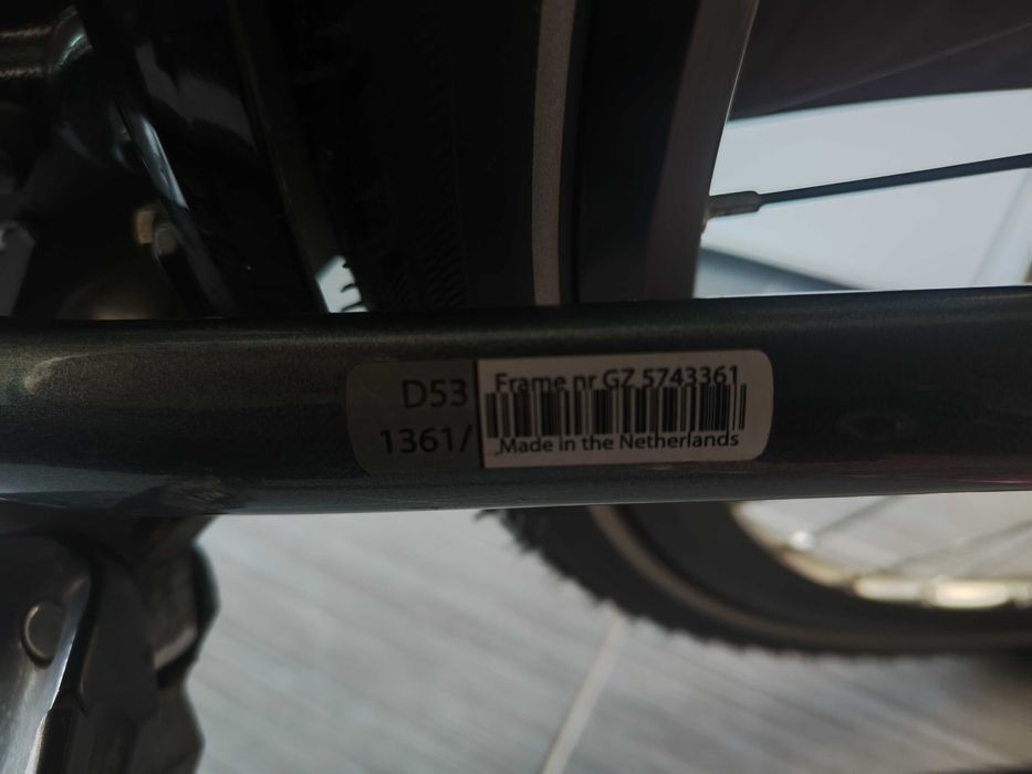 Rower miejski holenderski, damski, damka Gazelle Eclipse