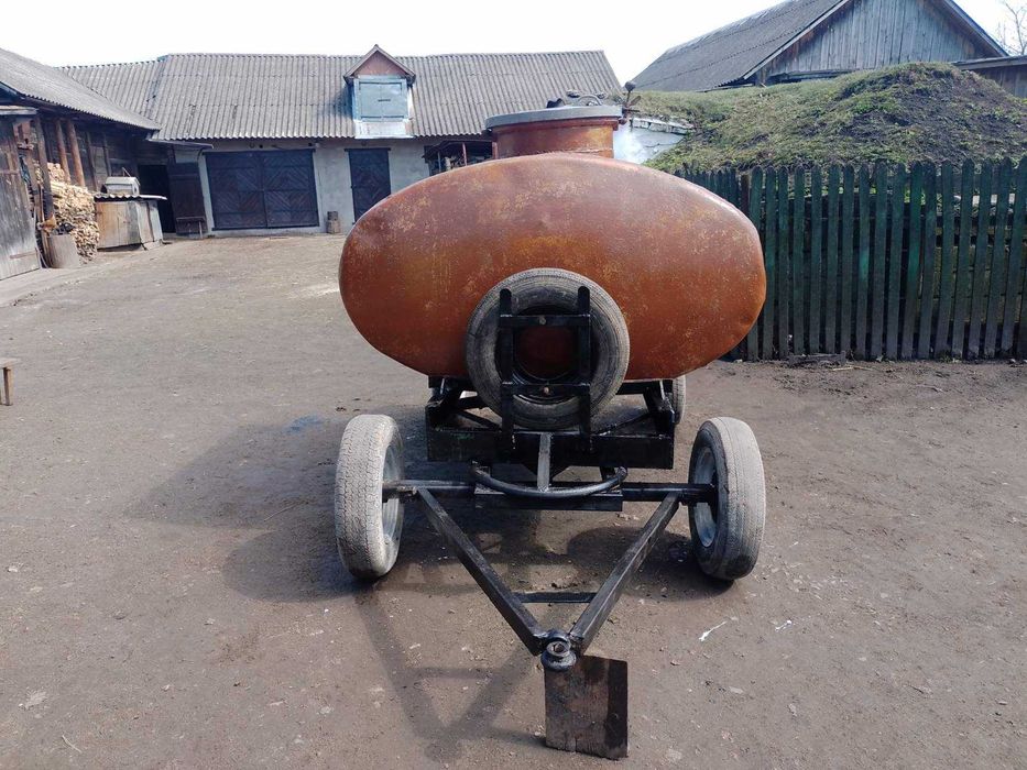 Алюмінєва бочка,2200 літрів.