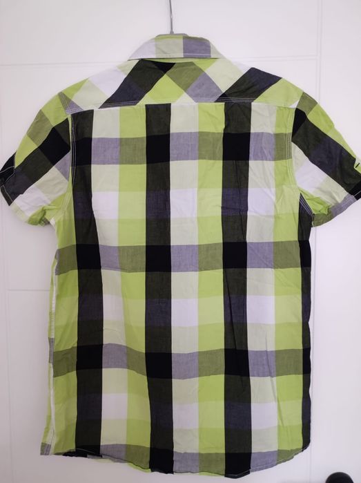 Koszula męska w kratę