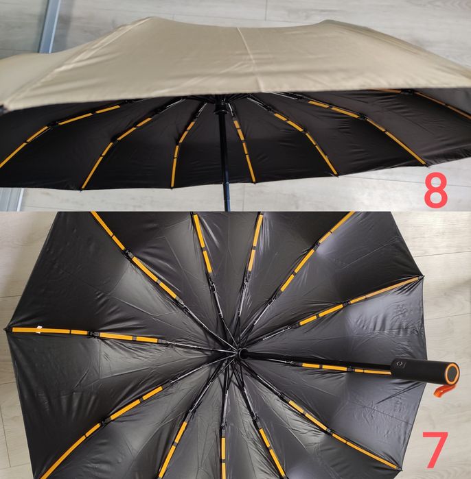Новые зонты автомат мини 6/8/10/12 рёбер антиветер