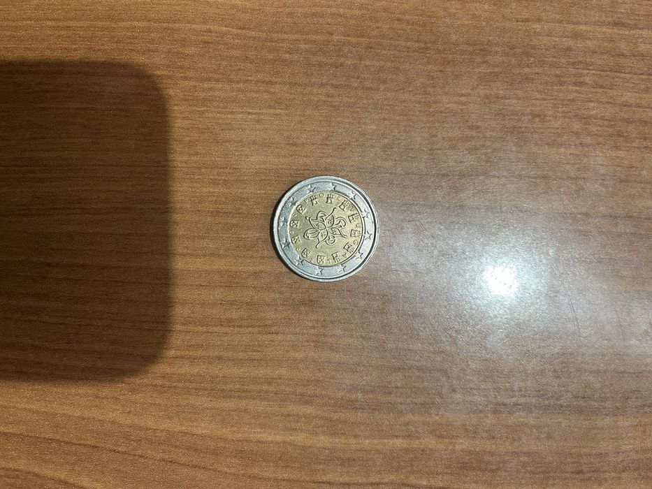 Moeda de 2€ mal cunhada