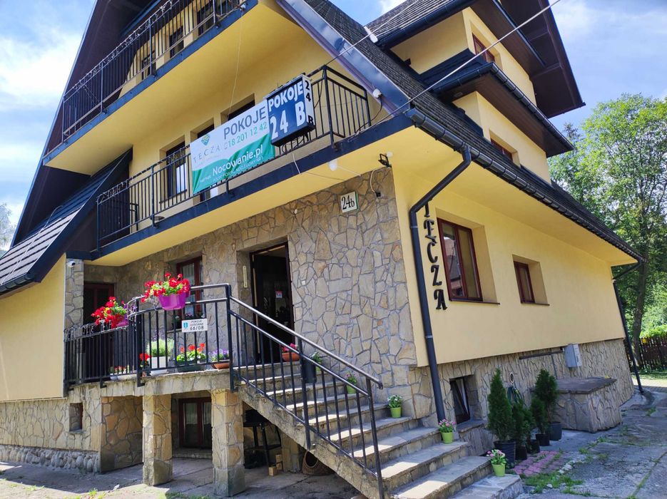 Zakopane, centrum, tanie noclegi, pokoje z łazienką, wszędzie blisko.