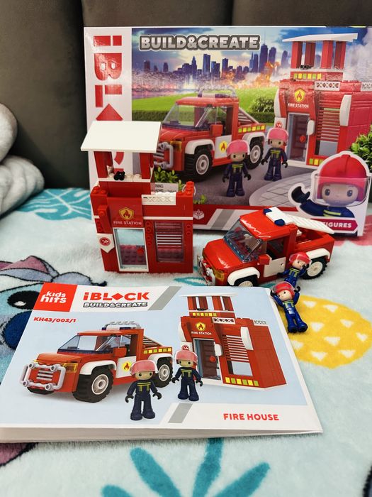 Конструктор Kids hits IBLOCK Пожежна машина