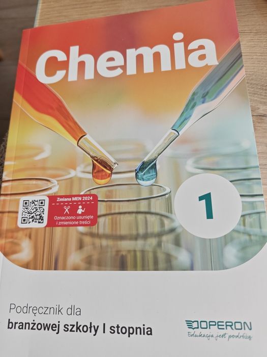 Chemia 1. Podręcznik. Operon.