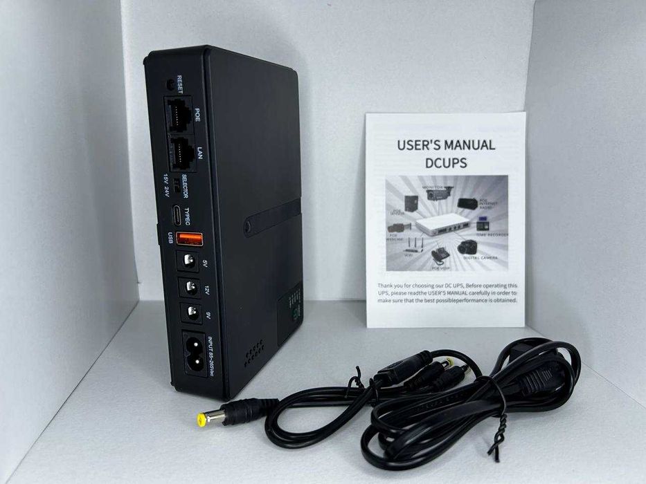 НОВИНКА 2026! Компактний безперебійник DC1018L v2.0 [18W 5/9/12V]