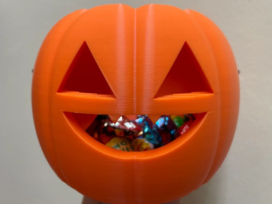 Abóbora Halloween Porta-Doces