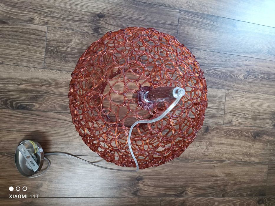 Lampa wisząca ala bursztyn