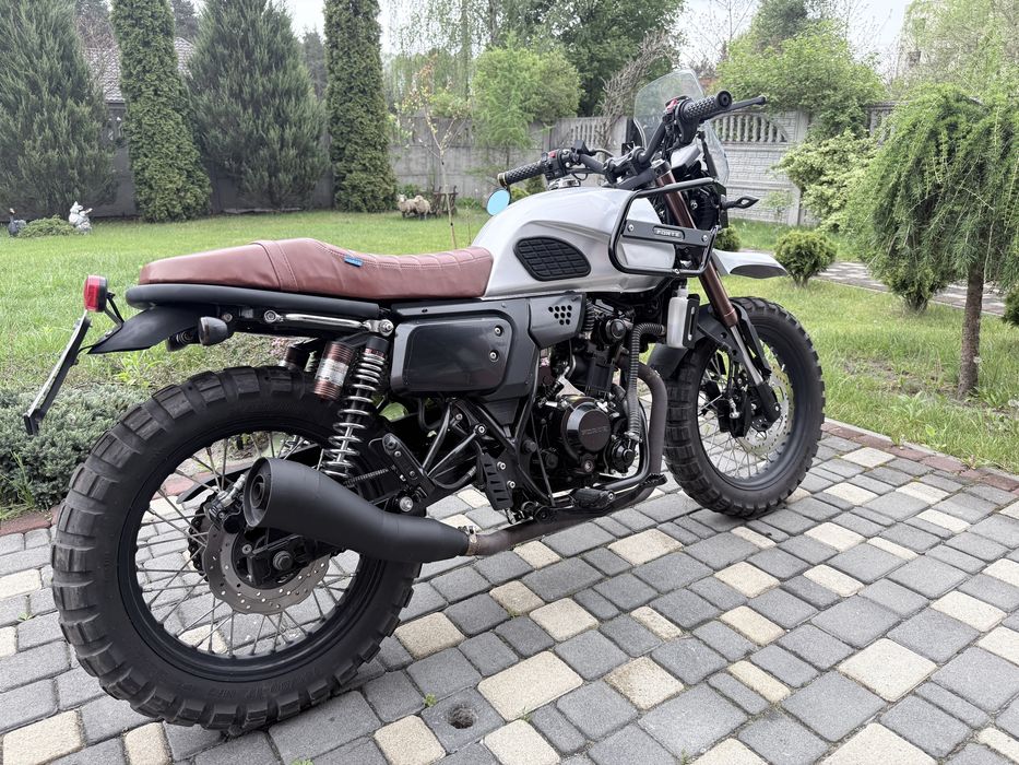 Продам мотоцикл Forte Scrambler 300
