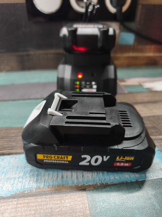 Акумулятор Procraft 20В 1.5Аг Li-Ion Makita тип батарея для шуруповерта 20V аккумулятор для инструмента grand eltos stromo акция подарок