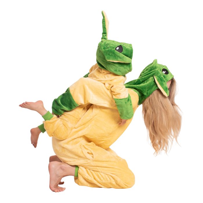 Piżama Damska Kigurumi Onesie Star Wars Yoda Żółty 155-165 cm M