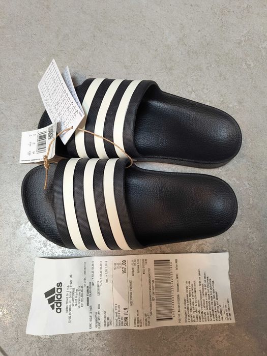 Klapki damskie adidas nowe