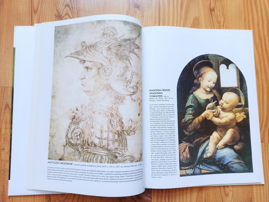 Wielka kolekcja  malarzy: Leonardo da Vinci  i Micha