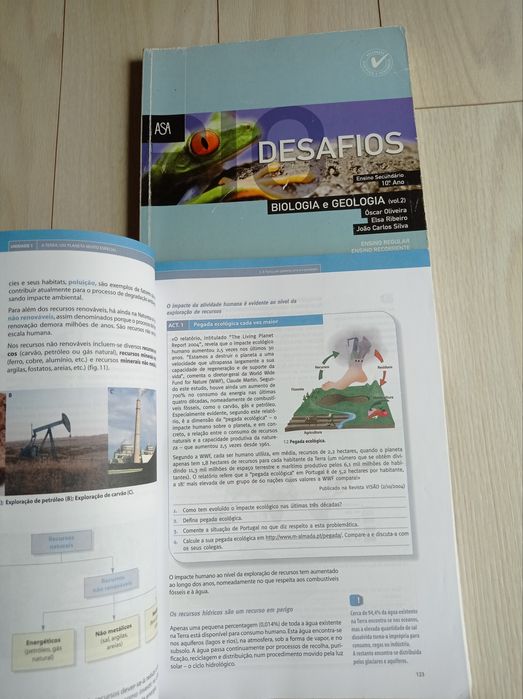 Manual Biologia e Geologia 10* ano, editora asa