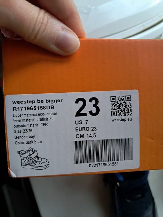 Черевики демісезон weestep 23