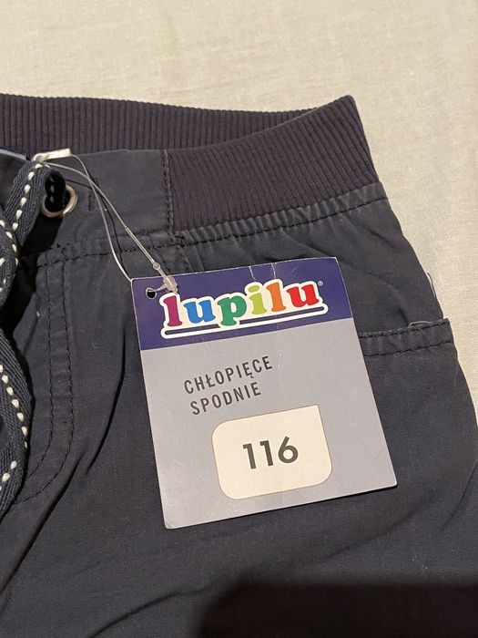 Spodnie chłopięce, ocieplane, rozm.116