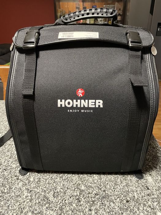 Hohner Compadre GCF Red Silver Grill