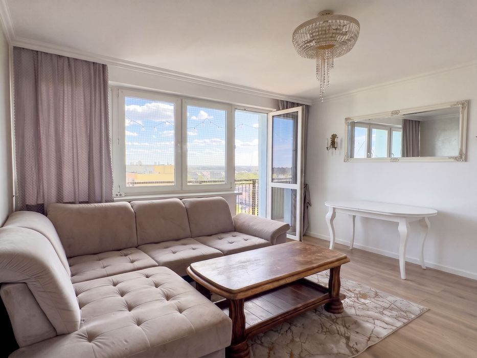 3 pokoje | 64 m² | 2 łazienki | 12. piętro | piękny widok | Lazurowa  | PARKING