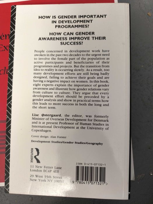Gender and Development — A Practical Guide — Routledge