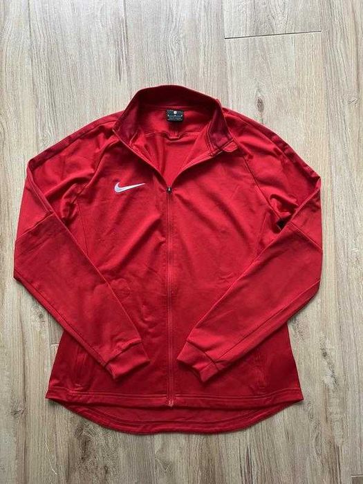 Оригінальна червона жіноча олімпійка зіп кофта nike dri-fit розмір м