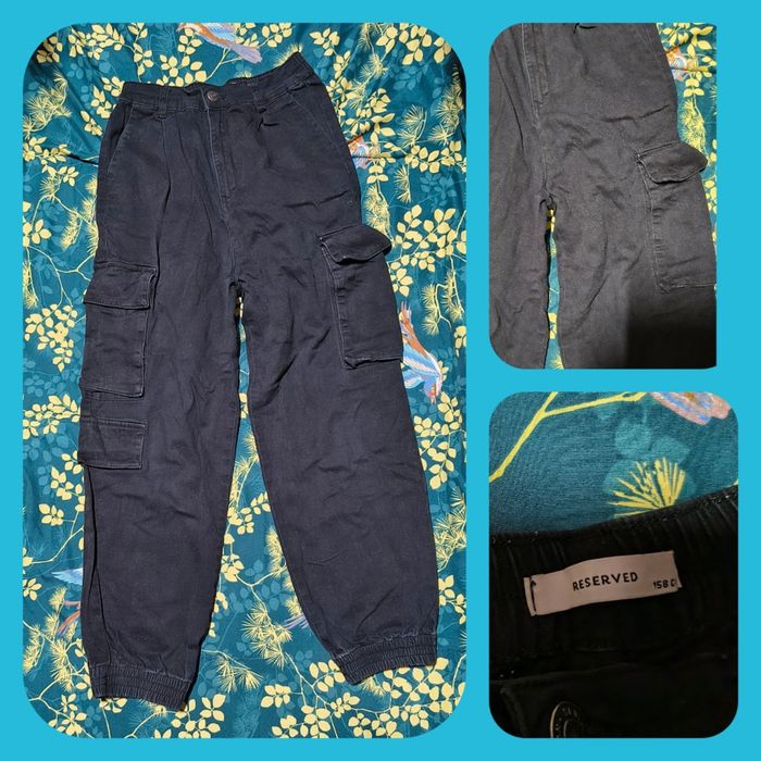 Spodnie cargo bojówki Reserved roz. 158