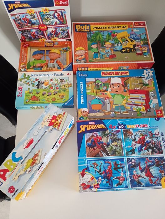 Zestaw puzzli dla dzieci