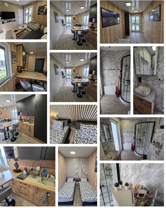 Powidz Domek domki z Sauną Jacuzzi Grill Pizza Ognisko