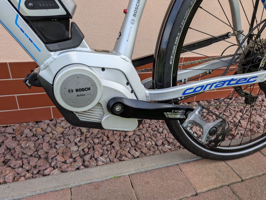 Rower elektryczny CORRATEC E-POWER 28 * Bosch Active Line * Deore XT * 57 cm