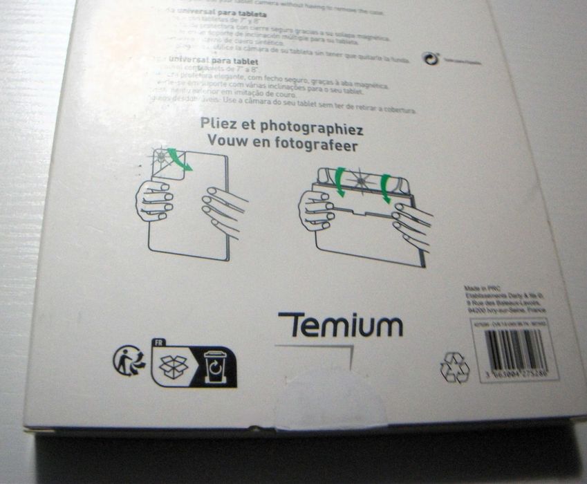 Capa Temium Universal para Tablet 7"-8"
