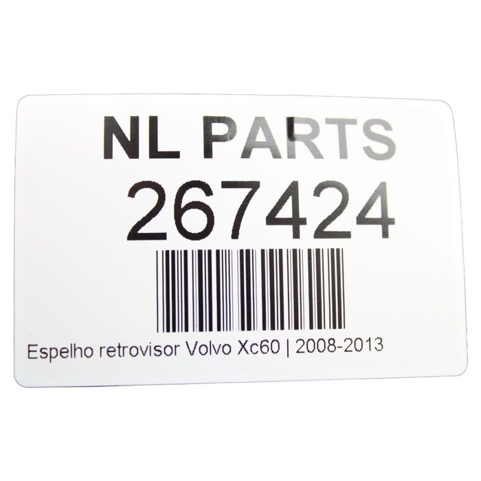 Espelho retrovisor Volvo XC60 Direito (2008-2013)