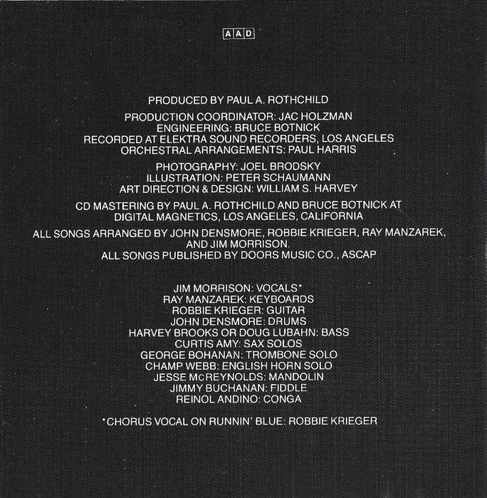 Doors - - - - - The Soft Parade - - - - - CD
