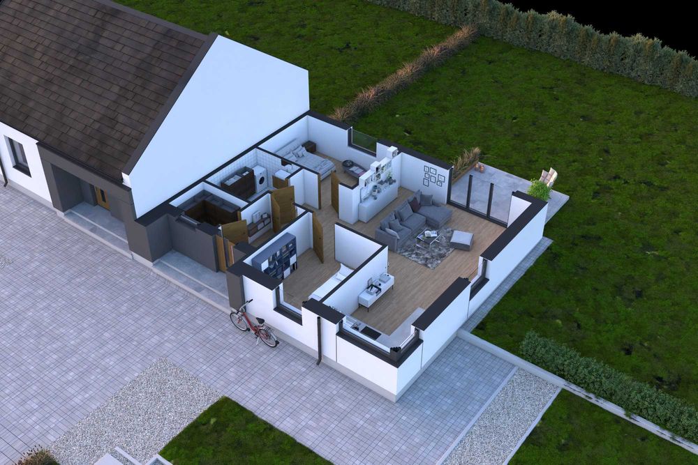 HOME-4-YOU DEVELOPMENT - Dom z ogródkiem; firma z doświadczeniem!