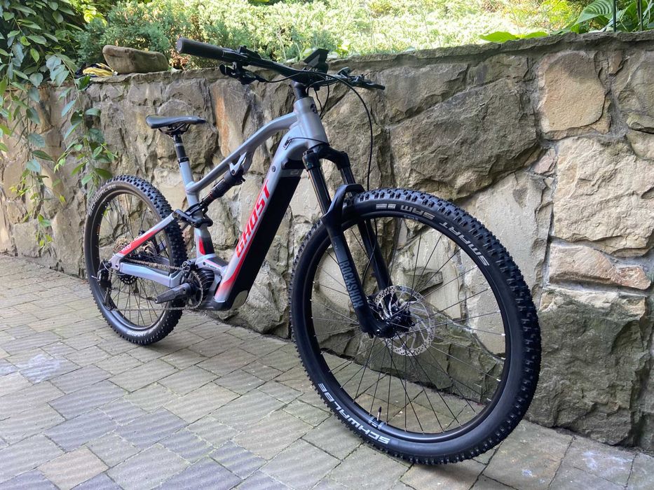 Eлектровелосипед двопідвіс Ghost E-ASX 130 Universal AL 750 батарея