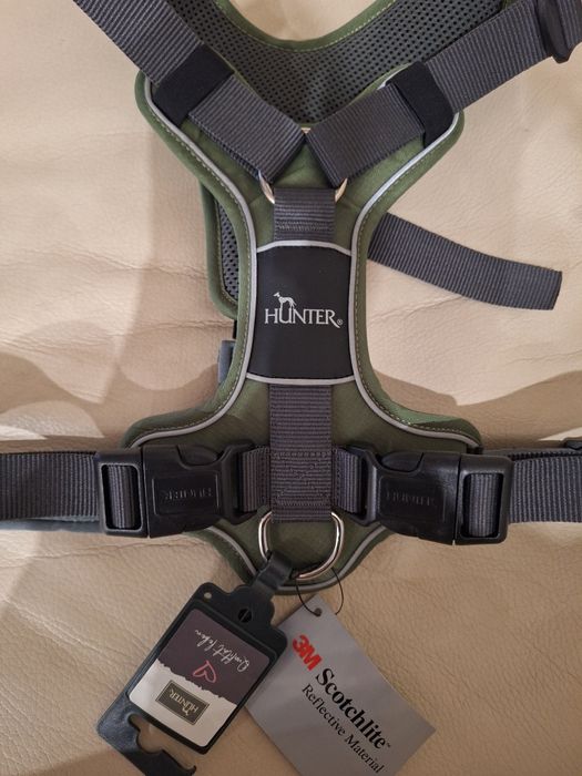 Hunter Szelki dla psa Divo zielono/szare rozmiar L-XL