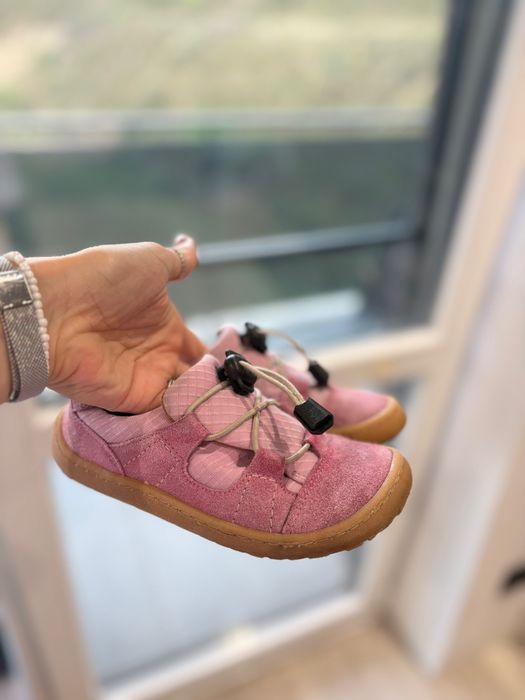 Кросівки кеди снікерси froddo barefoot track рожеві