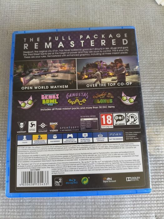 Saints Row the Third Remastered | Gra PS4